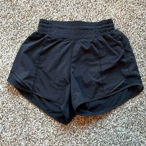 Lululemon Hottie Hot shorts, black size 0